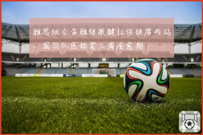 雅思组合黄雅琼跟腱拉伤缺席两站，国羽队医称需三周痊愈期