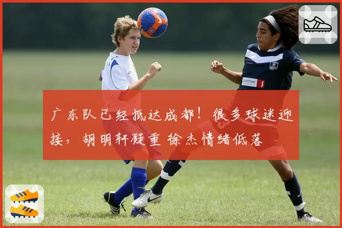 广东队已经抵达成都！很多球迷迎接，胡明轩凝重 徐杰情绪低落