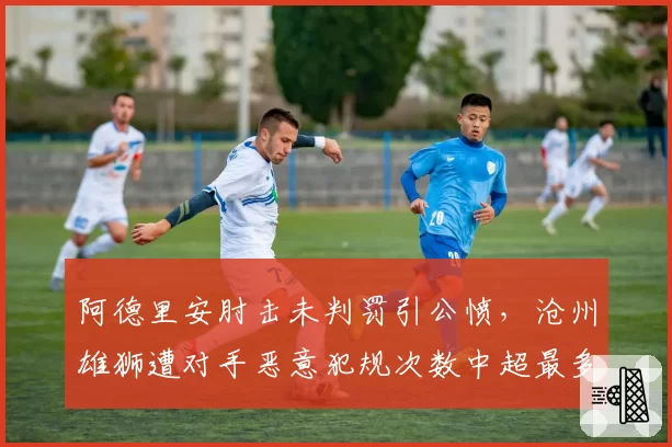 阿德里安肘击未判罚引公愤，沧州雄狮遭对手恶意犯规次数中超最多